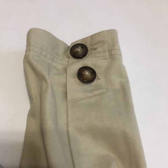 DKNY Belted Trench Peacoat Khaki Color Size M - Picture 10 of 11